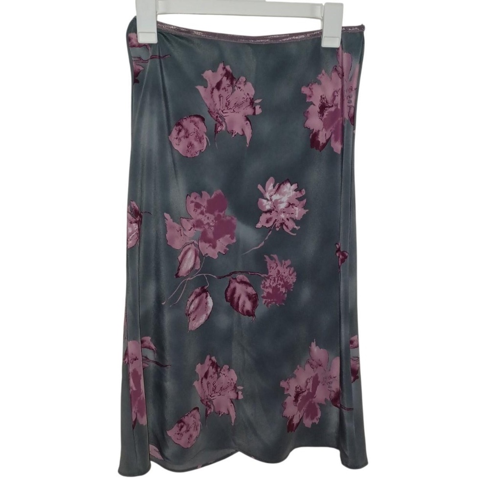 vintage Charlotte Russe floral midi skirt